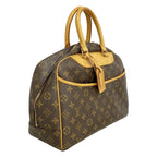 Louis Vuitton Handbag Monogram Deauville Brown — view 2