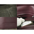 Bottega Veneta Intrecciato 2-Way Shoulder Bag Pochette Leather Bordeaux — view 9