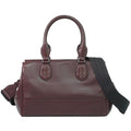 Bottega Veneta Intrecciato 2-Way Shoulder Bag Pochette Leather Bordeaux