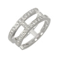 Hermes Arianne Che D'ancre 48 Ring Diamond 18k WG White Gold
