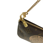 Louis Vuitton Monogram Mini Pochette Pouch — view 5