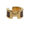 Hermes Olympe PM for Earrings Veau Epsom Etoupe Gold