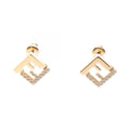 Fendi Earrings Forever Gold