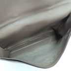 Hermes Sac A Depeches 38 Etoupe Taurillon Clemence F Stamp — view 6