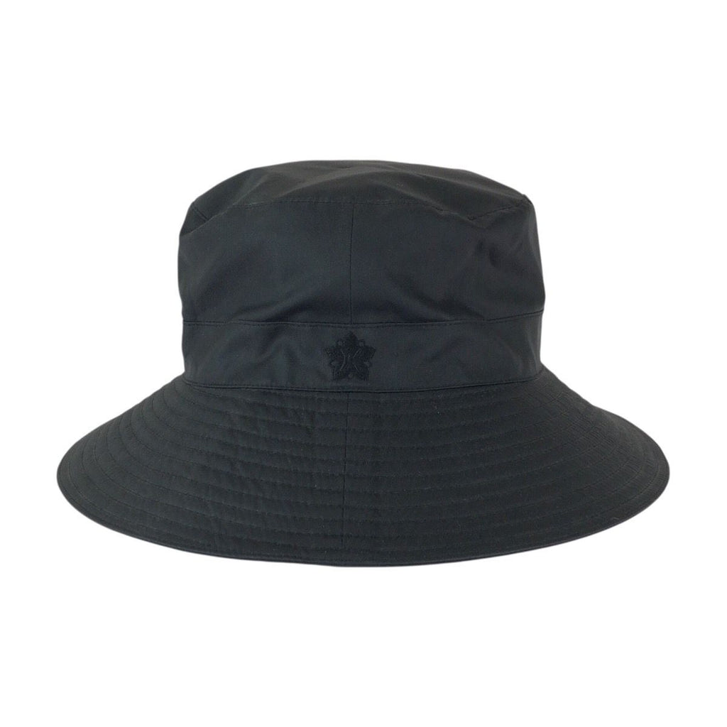 Hermes Black Silk Bucket Hat Noir