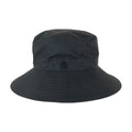 Hermes Black Silk Bucket Hat Noir