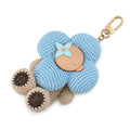 Louis Vuitton Bag Charm My Vivienne Crochet Blue-beige