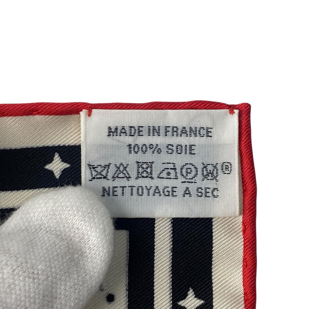 Hermes Carre 55 Horsewear Kyoto Marble Flower Silk — view 4
