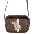 Louis Vuitton Shoulder Bag Damier Ebene Nile PM Sai Chapman Brothers Collaborati