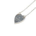 Gucci Heart Pendant Necklace SV 925 Silver