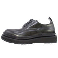 Louis Vuitton Monogram Davis Shoes Thick Sole Platform Lace Up Leather