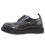 Louis Vuitton Monogram Davis Shoes Thick Sole Platform Lace Up Leather