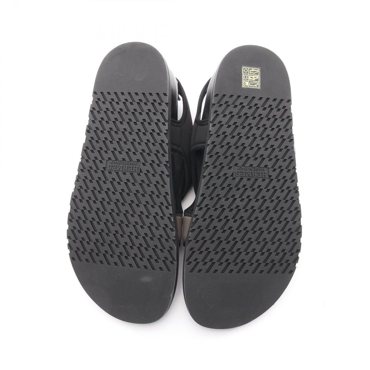 Hermes Sandals Giorno Black — view 4