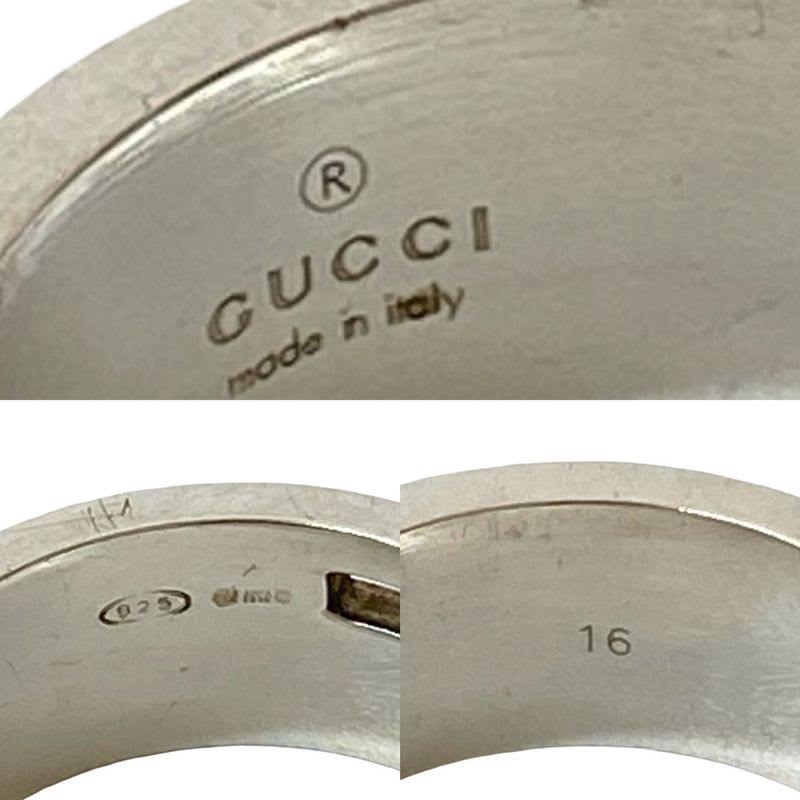 Gucci Square G Ring Silver 925 no 14 Accessory 102 — view 4