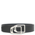 Hermes Belt Jockey Au Carre 85 Togo Box Calf Black 85 Reversible Kit