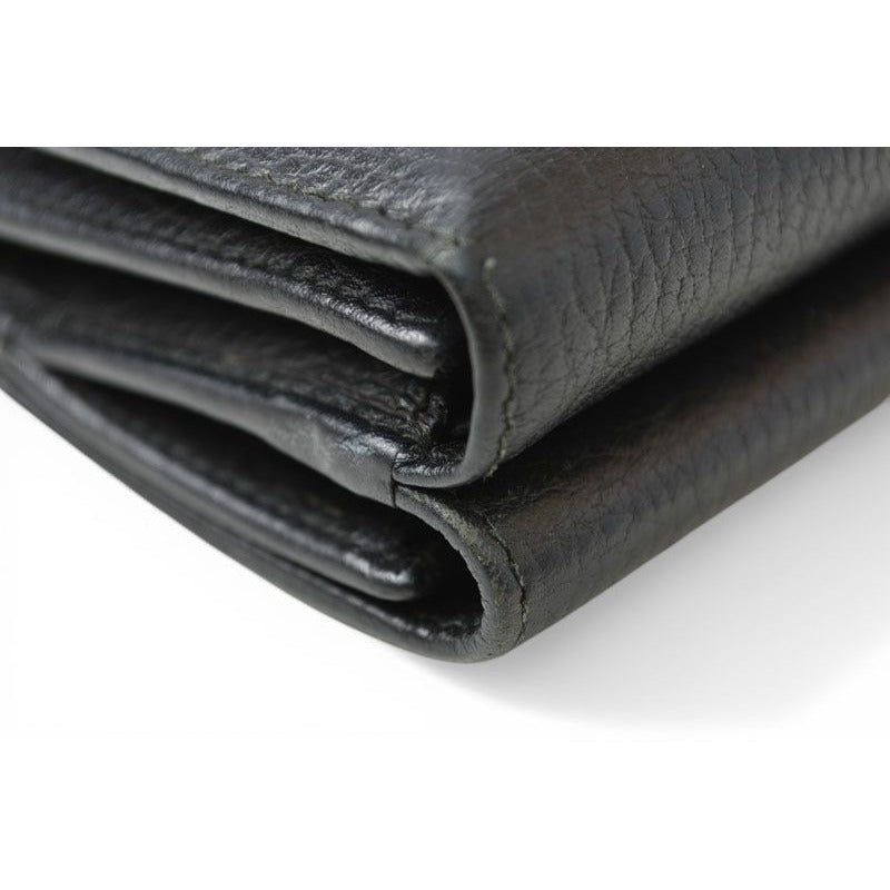 Gucci Mini Wallet Trifold Fold Petite Marmont Petit Black — view 6