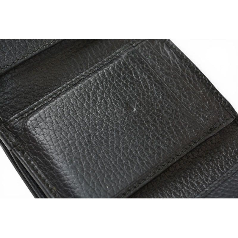 Gucci Mini Wallet Trifold Fold Petite Marmont Petit Black — view 7