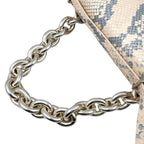 Bottega Veneta Shoulder Bag Mount Small Envelope V10 R0 Chain Python — view 8