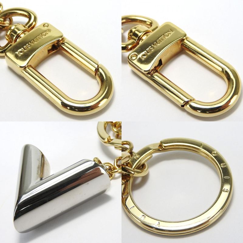 Louis Vuitton Key Ring Porte Cles Night Light Mp1842 Monogram Reverse Leather — view 8