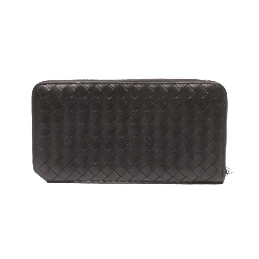 Bottega Veneta Zip Around Wallet Intrecciato — view 2