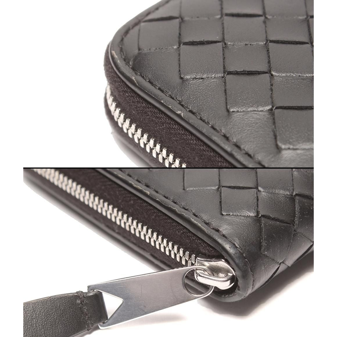 Bottega Veneta Zip Around Wallet Intrecciato — view 8