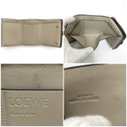 Loewe Trifold Wallet Green Anagram Compact Leather — view 8