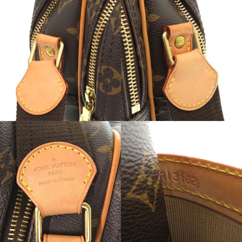 Louis Vuitton Reporter PM Monogram Shoulder Bag 0596 — view 9