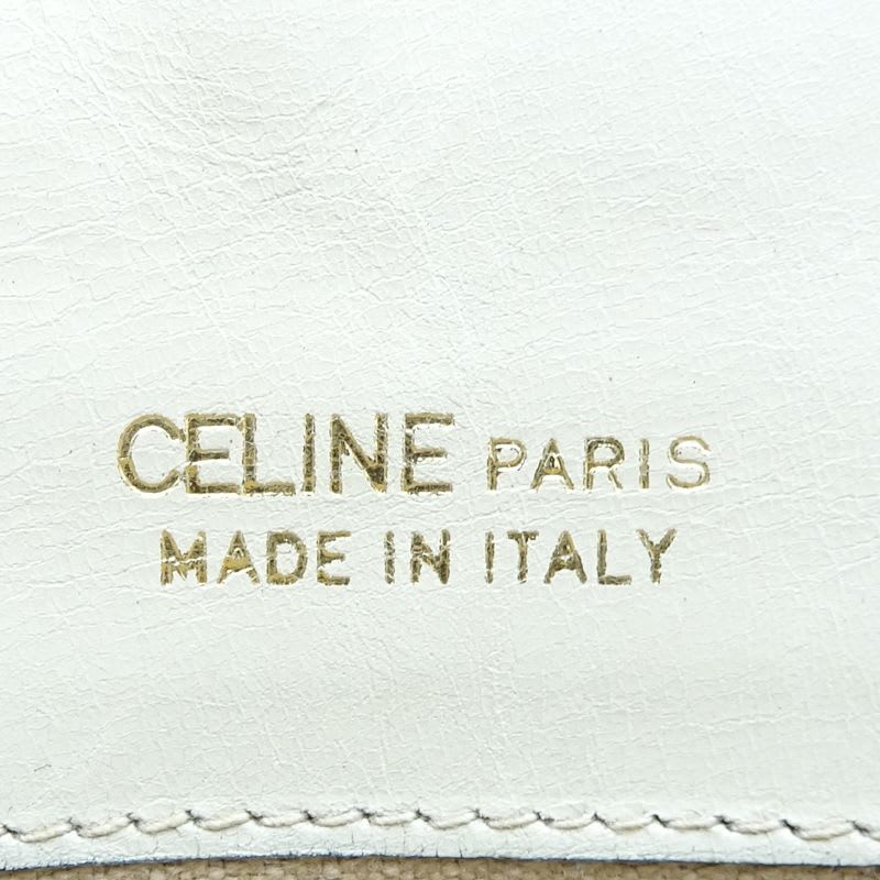 Celine Shoulder Horse Carriage Ivory Bag — view 8