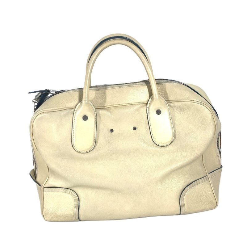Louis Vuitton Business Bag Cuir Siwa Leather Ecru White — view 3
