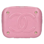 Chanel Vanity Caviar Leather Chain Shoulder Bag — view 4