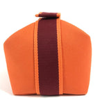 Hermes Handbag Brid A Black PM Canvas Orange — view 4