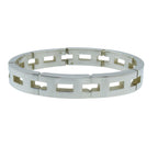 Hermes Vintage H Motif Silver 925 Bracelet Bangle Accessory 0912 — view 6
