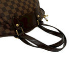 Louis Vuitton Verona PM Damier Leather Tote Brown — view 4