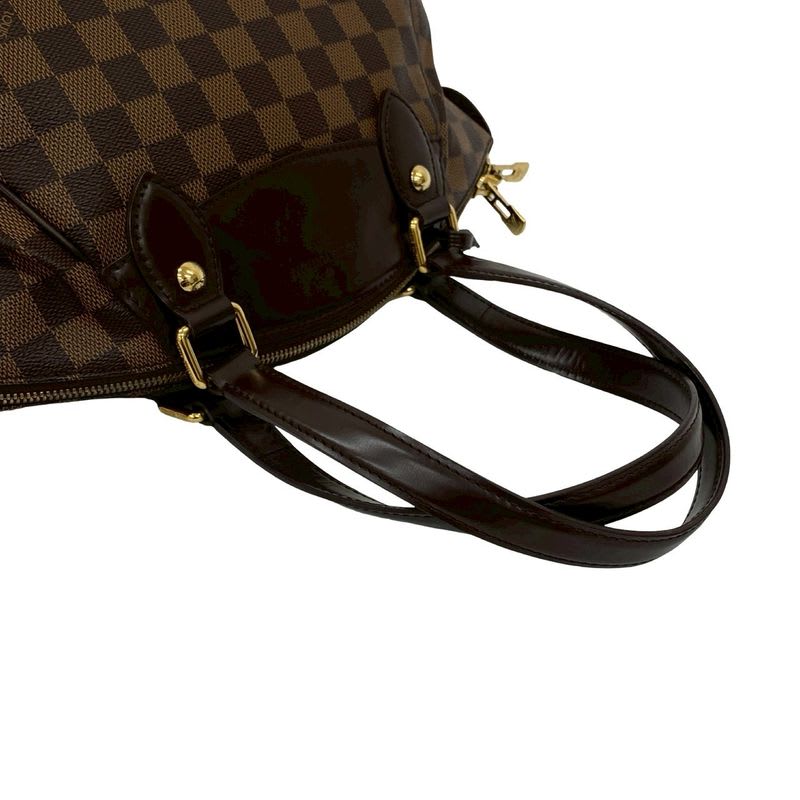 Louis Vuitton Verona PM Damier Leather Tote Brown — view 4