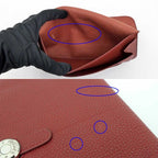 Hermes Dogon GM Rouge Ash Silver Hardware Togo E-engraved Leather Long — view 7