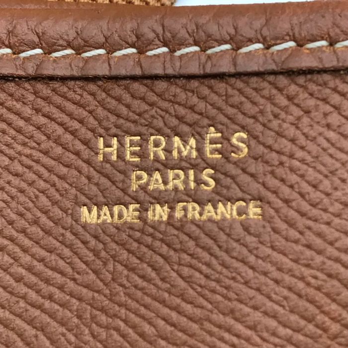 Hermes Evelyne I Gold Shoulder Bag Crossbody Brow — view 8