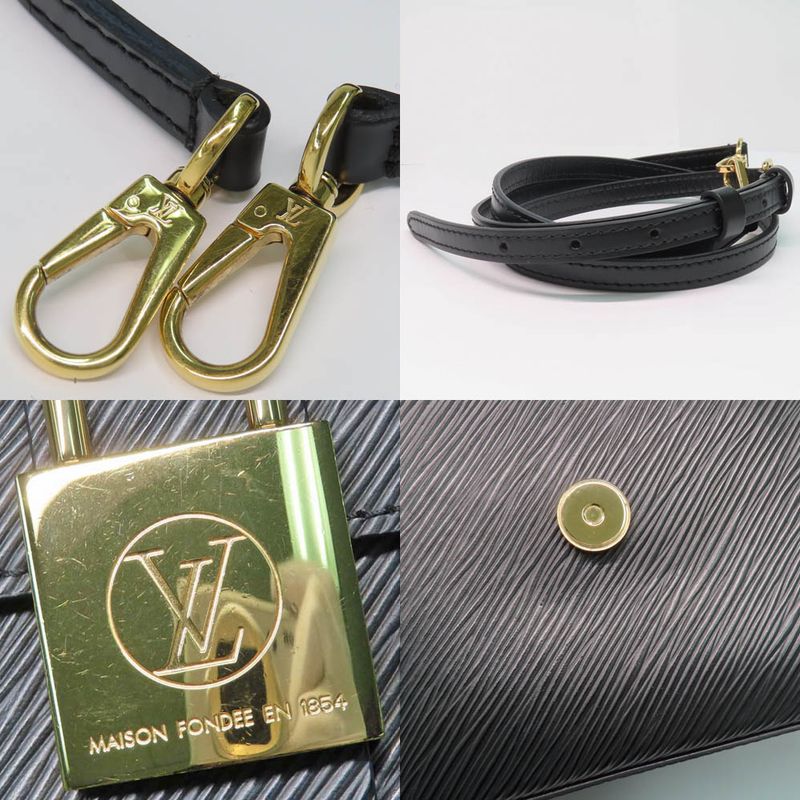 Louis Vuitton Locky-bb Epi Noir Black Shoulder Bag 2-Way — view 9