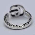 Gucci Ring Double G Key Size 15 5.7 Silver SV 925 Accessories — view 4