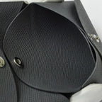 Hermes Calvi Duo Ardoise Epson Coin Case Card Gray — view 7