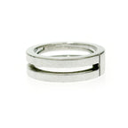 Gucci Silver Logo Double Line Ring 5.6 g 925 Engraved — view 3