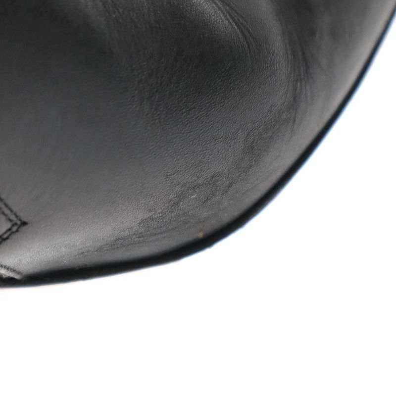Celine Bambam Side Zip Metal Heel Ankle Boots Black 36 1 2 — view 9