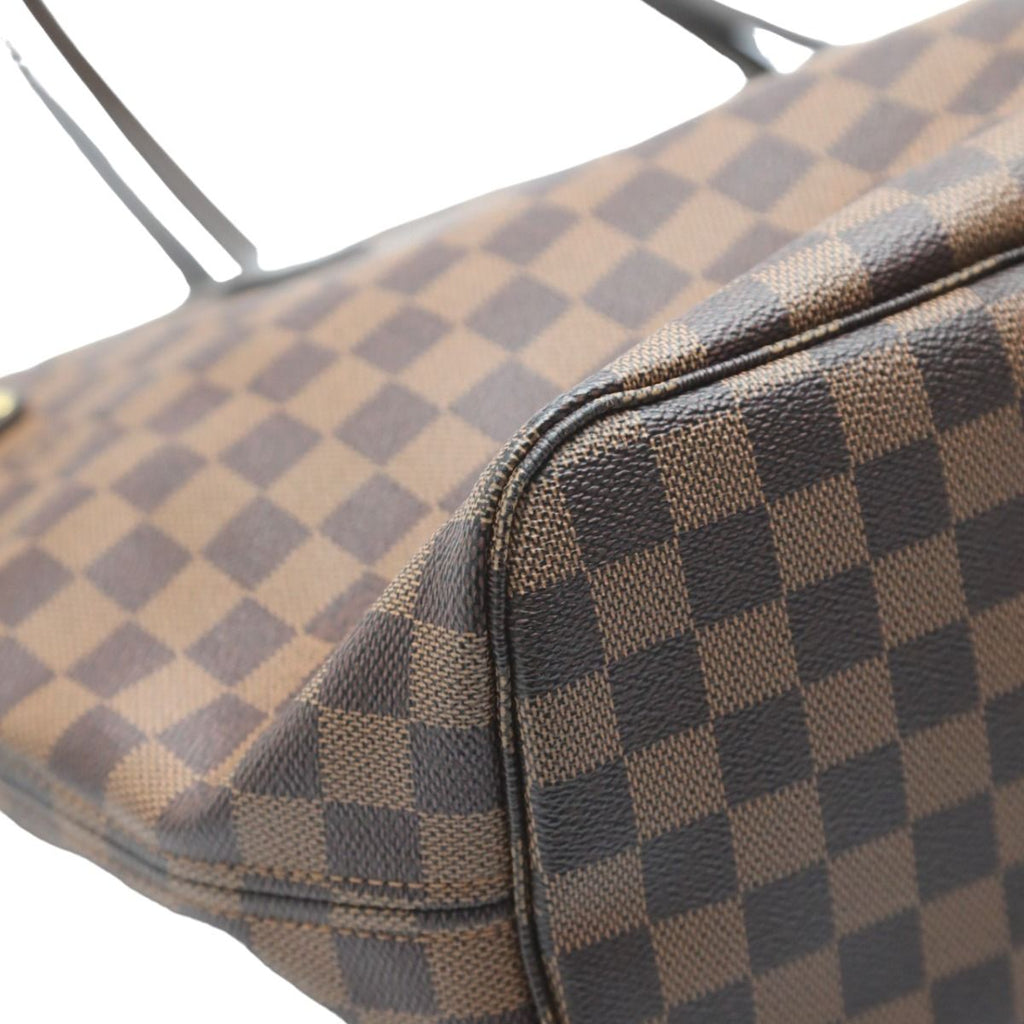 Louis Vuitton Damier Neverfull MM Pouch None And Tote Bag — view 6