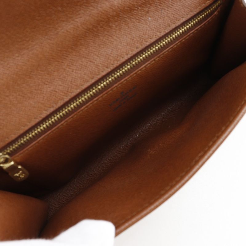 Louis Vuitton Bordeaux 24 Vintage 2-Way Clutch Monogram Canvas Brown — view 6