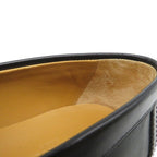 Hermes Moccasins Impact Calf Leather 36.5 Shoes Black — view 5