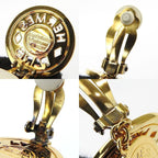 Hermes Earrings Serie 3 Strand Gold GP Plated Accessories Jewelry Small Accessori — view 5