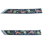 Hermes Guepards Bandana Cheetah Scarf Blue Marine Clesol Ciel Green — view 2
