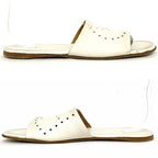 Hermes Sandals White Evelyne 40 Leather — view 4