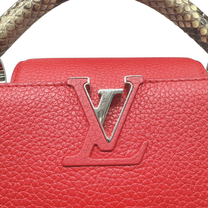 Louis Vuitton Capucines BB Shoulder Bag Taurillon Leather 1818 — view 7
