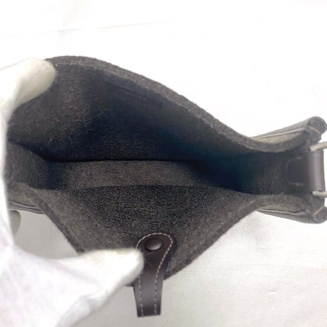 Hermes Shoulder Bag Evelyne TPM Gray — view 8