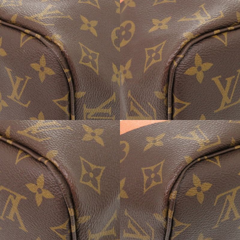 Louis Vuitton Current Neverfull MM Mon Monogram Tote Bag Camel Quartz — view 4
